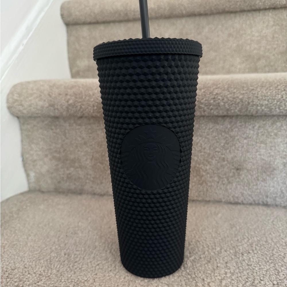 Starbucks Matte Black Studded Tumbler